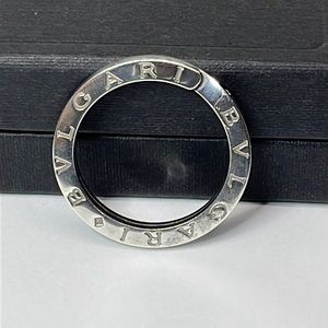 Authentic Bvlgari key ring key chain, Starr long 925, made in Italy